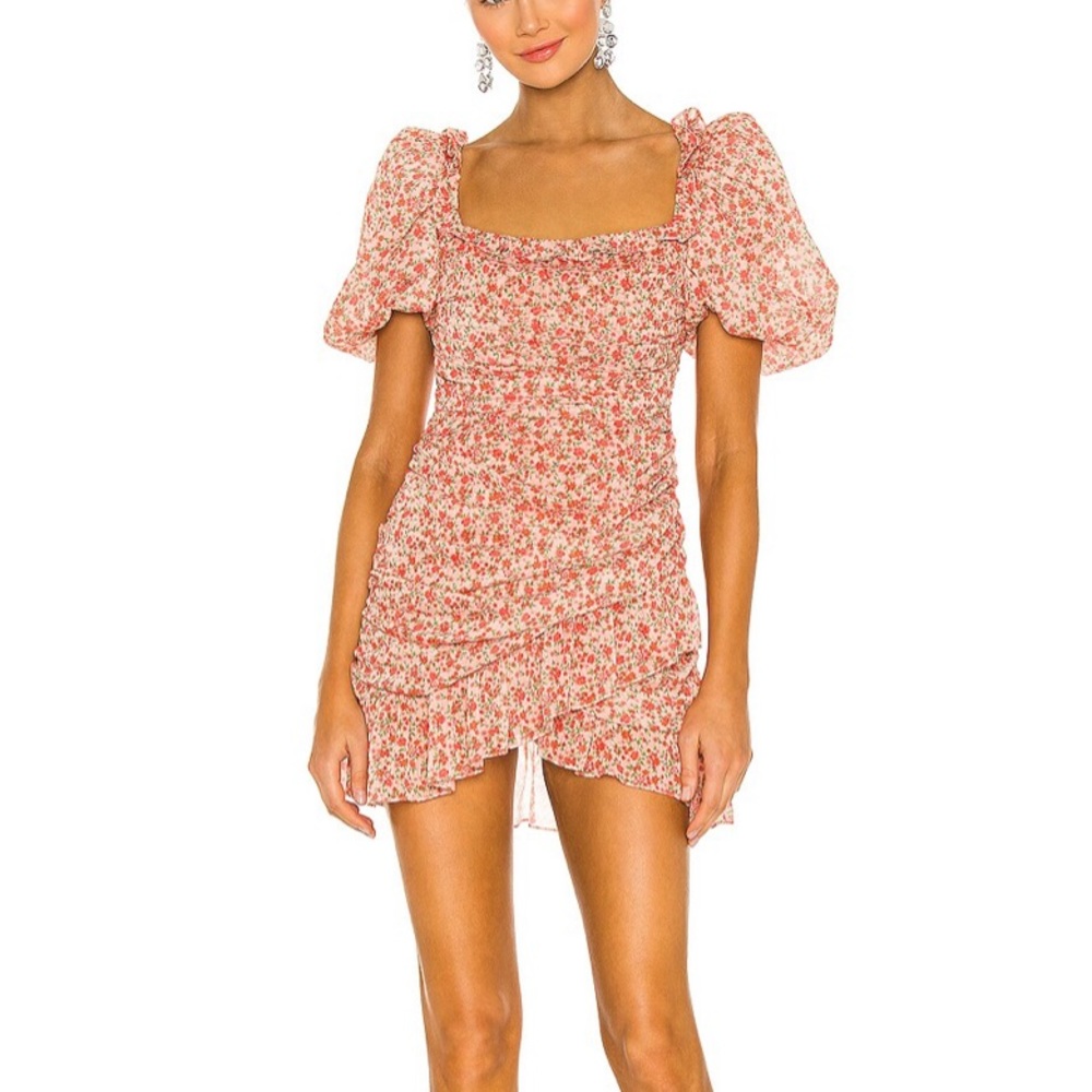 Magda Square Neck Dress